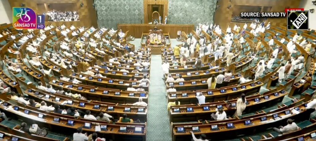 Vote chor Gaddi Chhor in Loksabha