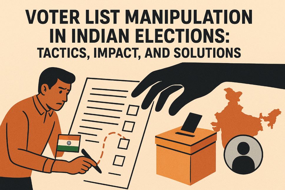 Voter list manipulation